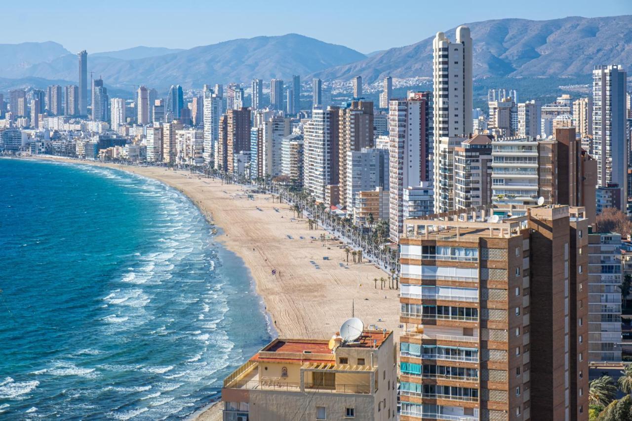 Tropic Mar Apartment 15-A Sea Views Levante Beach 베니돔 외부 사진