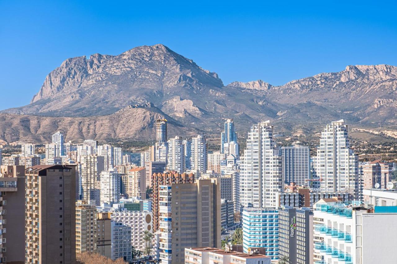 Tropic Mar Apartment 15-A Sea Views Levante Beach 베니돔 외부 사진