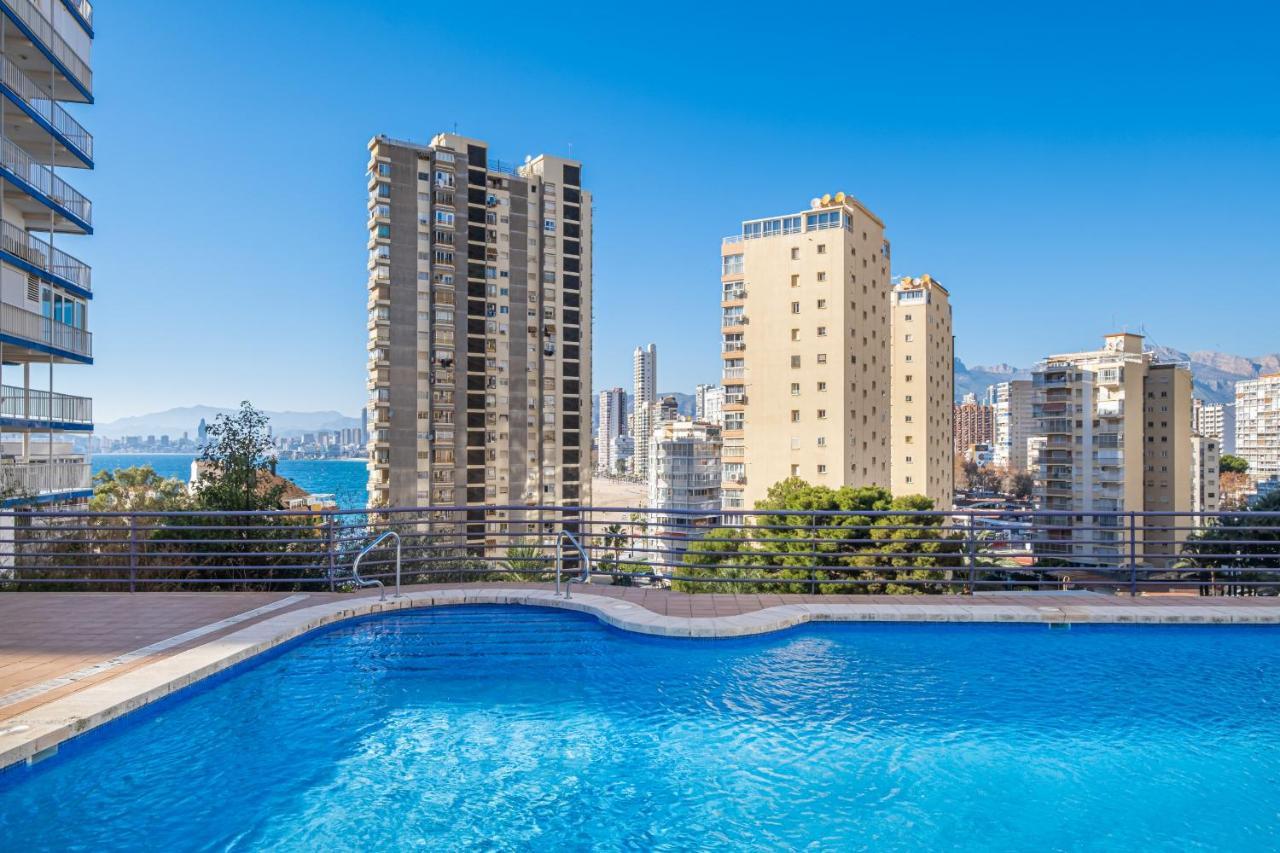 Tropic Mar Apartment 15-A Sea Views Levante Beach 베니돔 외부 사진